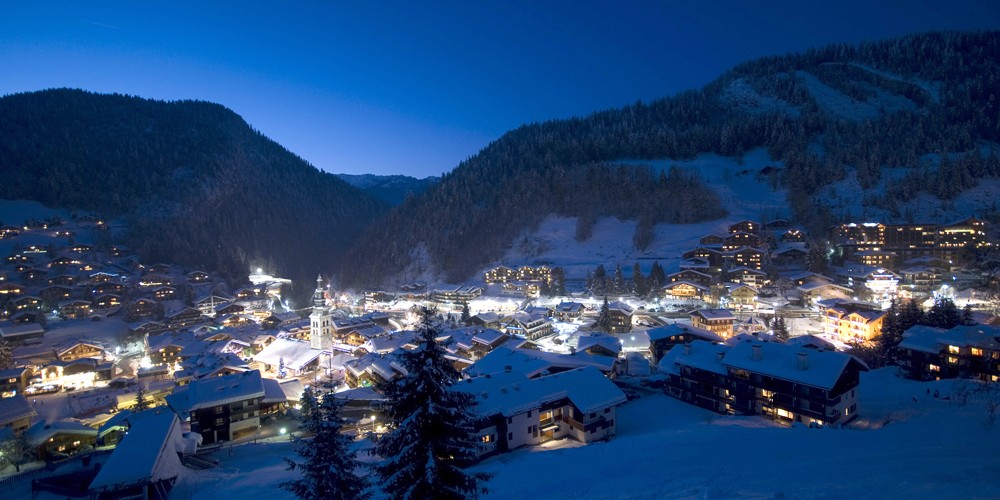 Au coeur du village de La Clusaz