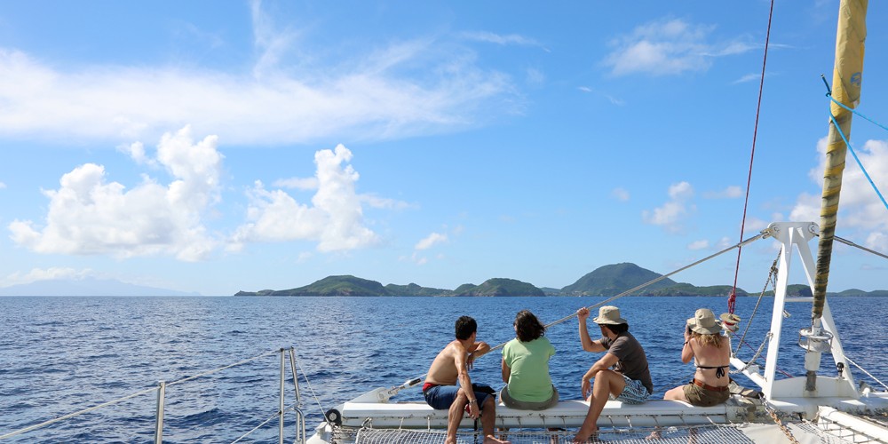 L’archipel guadeloupéen à la voile