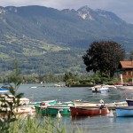 Sur le lac bleu, d’Annecy à Talloires     